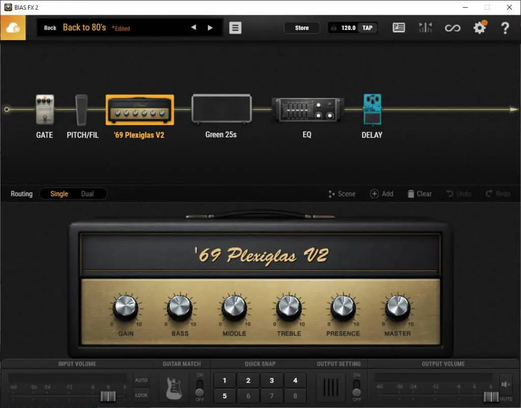 BIAS FX 2 Guitar amp simulator software