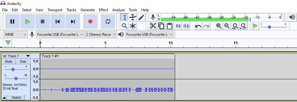 audacity free audio editor