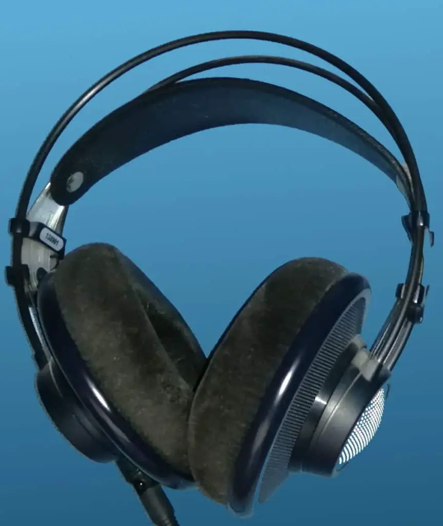 Photo of a pair of AKG K702 reference headphones