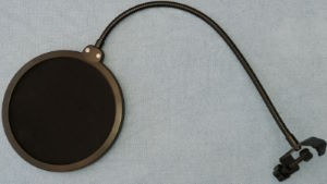 Photo of a pop filter