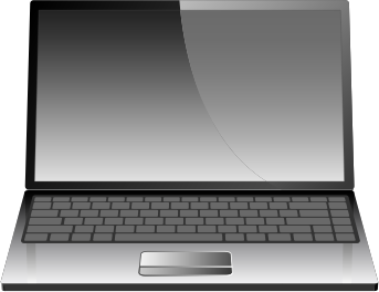 Laptop computer clipart